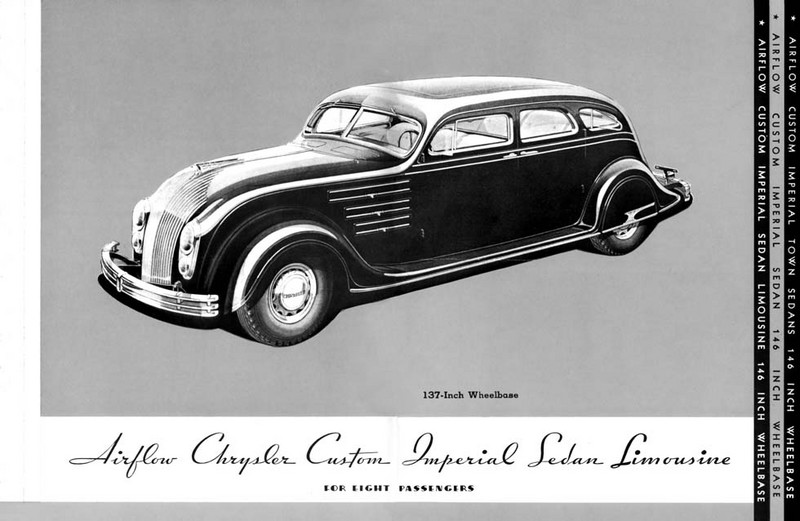 1934 Chrysler Imperial CW Brochure Page 2